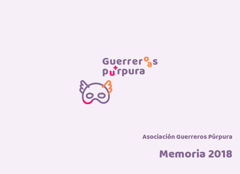 Memoria actividades 2018 - Guerreros Púrpura